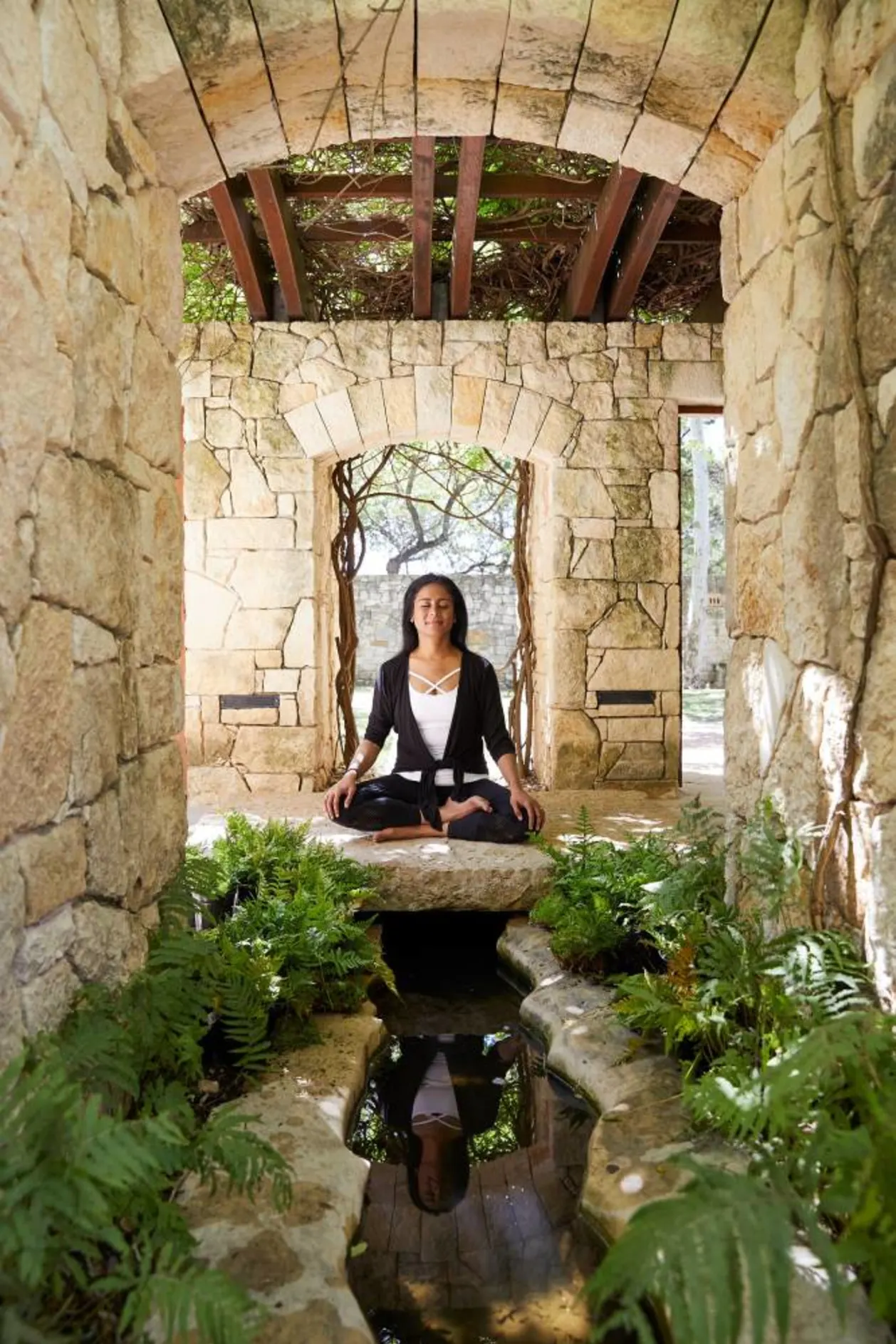Meditation at Miraval Austin